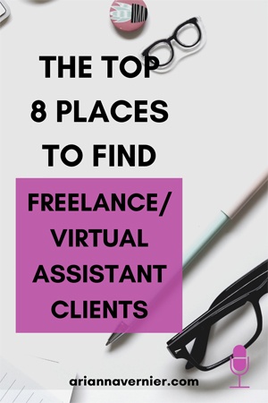 The top 8 places to find freelance/virtual assistant clients